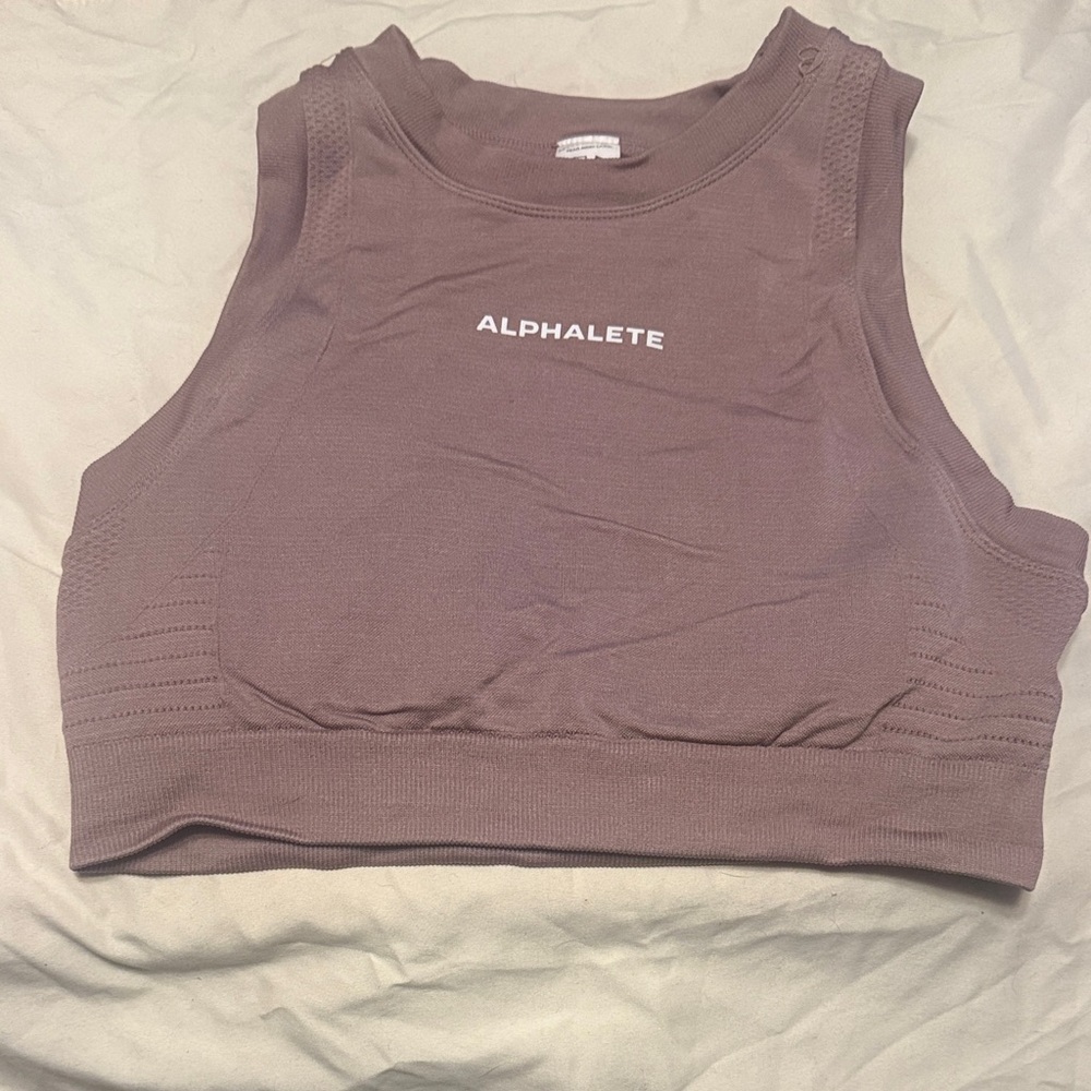 Alphalete Women's Dusty Purple / Mauve Sports Bra